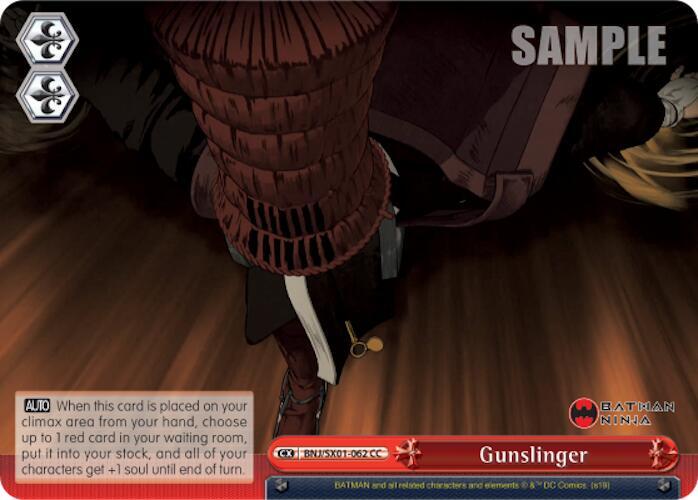 Gunslinger BNJ/SX01-062 CC Batman Ninja Card