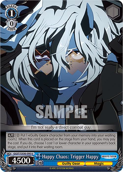 Happy Chaos Trigger Happy GGST/SX06-090 U Guilty Gear -Strive- Card