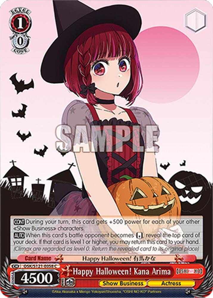 Happy Halloween Kana Arima OSK/S121-E058 C [OSHI NO KO] Vol.2 Card