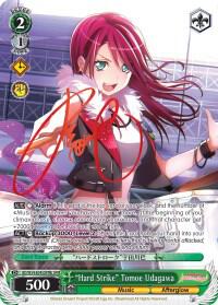 Hard Strike Tomoe Udagawa B SPM BD/W54-E045SPMb SPM BanG Dream! Girls Band Party! Card