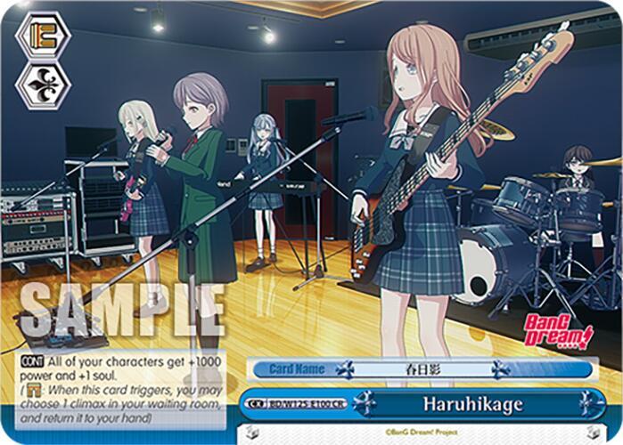 Haruhikage BD/W125-E100 CR MyGO!!!!! x Ave Mujica Card