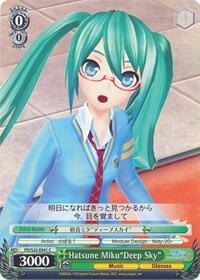 Hatsune MikuDeep Sky PD/S22-E041 C Hatsune Miku -Project DIVA- f Card