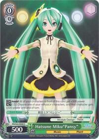 Hatsune MikuPansy PD/S22-E040 C Hatsune Miku -Project DIVA- f Card