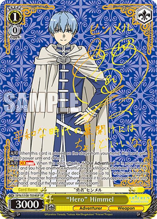 Hero Himmel SP Gold Stamp SFN/S108-TE04SP SP Frieren: Beyond Journey’s End Card