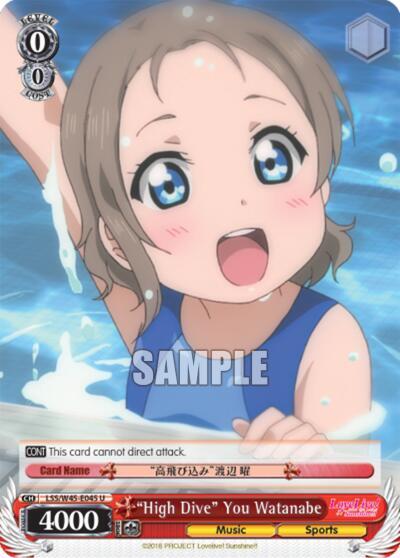 High Dive You Watanabe LSS/W45-E045 U Love Live! Sunshine!! Card