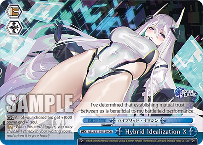 Hybrid Idealization X AZL/S119-E129 CR Azur Lane Vol. 2 Card