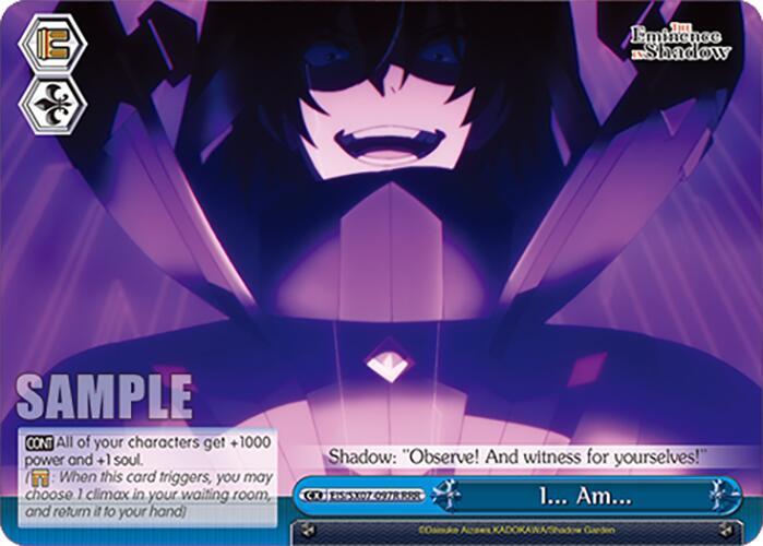 I Am RRR EIS/SX07-097R The Eminence in Shadow Card