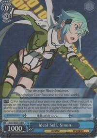 Ideal Self Sinon Parallel Foil SAO/SE23-E18 R Sword Art Online II Card