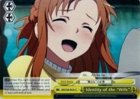 Identity of the Wife SAO/S26-E020 CC Sword Art Online Vol.2 Card