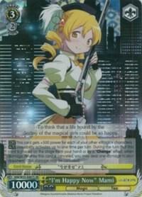 Im Happy Now Mami SR MM/W35-E007S SR Puella Magi Madoka Magica the Movie -Rebellion- Card