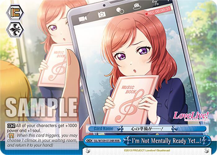 Im Not Mentally Ready Yet RRR SIL/W109-E134R RRR Love Live! School idol festival 2 MIRACLE LIVE! Card