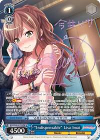 Indispensable Lisa Imai B SP BD/W54-E073SPb SP BanG Dream! Girls Band Party! Card