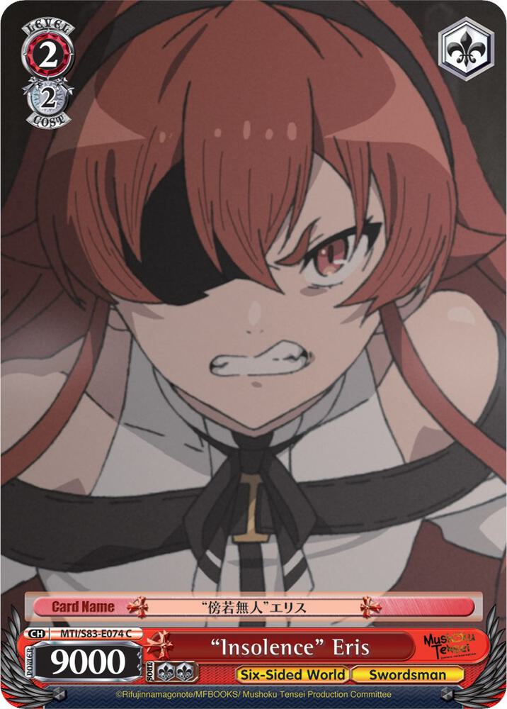 Insolence Eris MTI/S83-E074 C Mushoku Tensei: Jobless Reincarnation Card