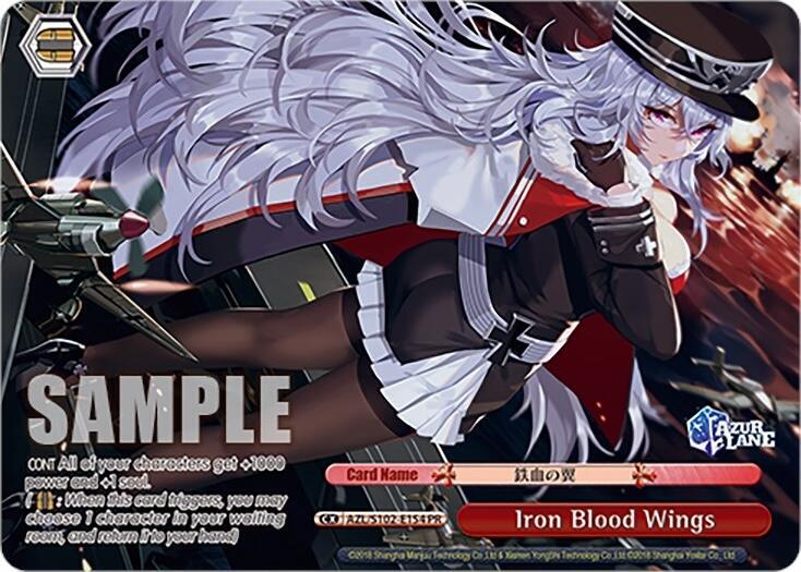 Iron Blood Wings PR AZL/S102-E154 PR Azur Lane Card