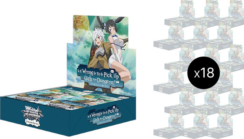 Is it Wrong to Try to Pick Up Girls in a Dungeon Booster Box Case Is it Wrong to Try to Pick Up Girls in a Dungeon? Card