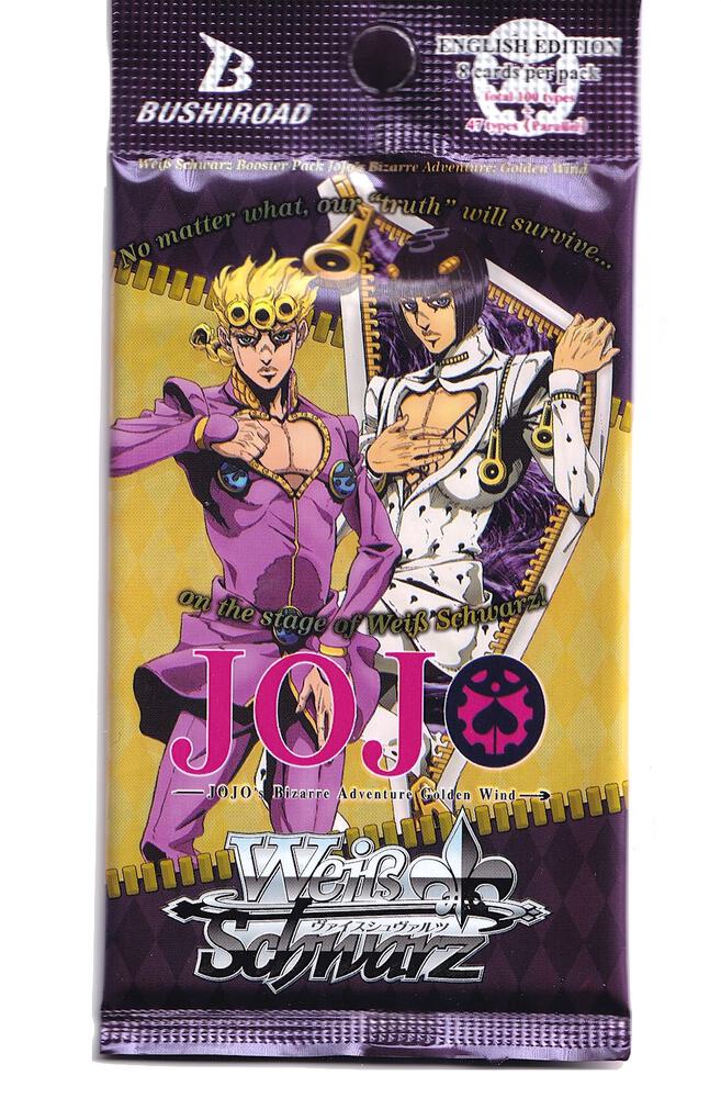 JoJos Bizarre Adventure Golden Wind Booster Pack JoJo's Bizarre Adventure: Golden Wind Card