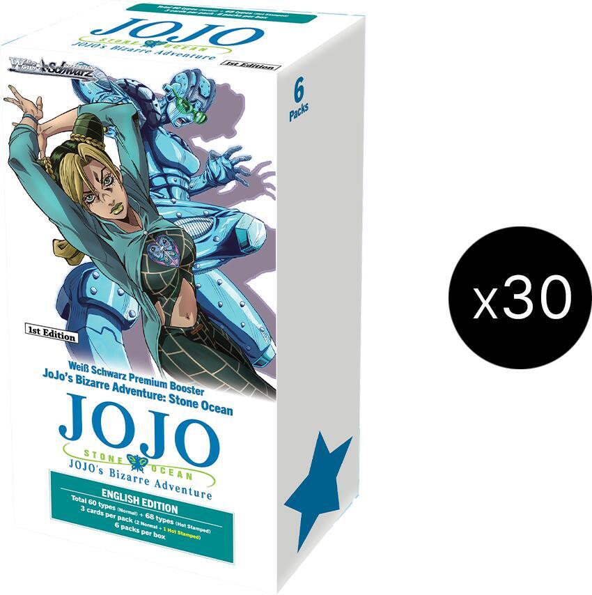 JoJos Bizarre Adventure Stone Ocean Premium Booster Box Case  JoJo's Bizarre Adventure: Stone Ocean Premium Booster Card
