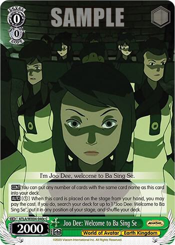 Joo Dee Welcome to Ba Sing Se c ATLA/WX04-040c C Avatar: The Last Airbender Card
