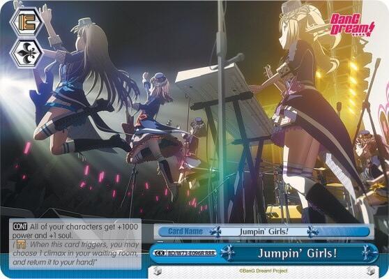 Jumpin Girls RRR BD/W73-E096R RRR BanG Dream! Vol.2 Card