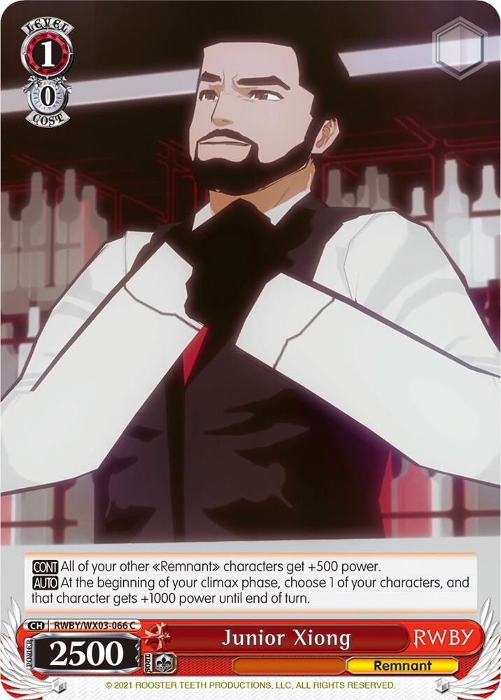 Junior Xiong RWBY/WX03-066 C RWBY Card
