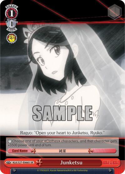 Junketsu SR KLK/S27-E066S SR KILL la KILL Card
