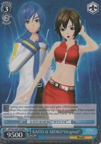 KAITO and MEIKOOriginal RRR PD/S22-E077R RRR Hatsune Miku -Project DIVA- f Card