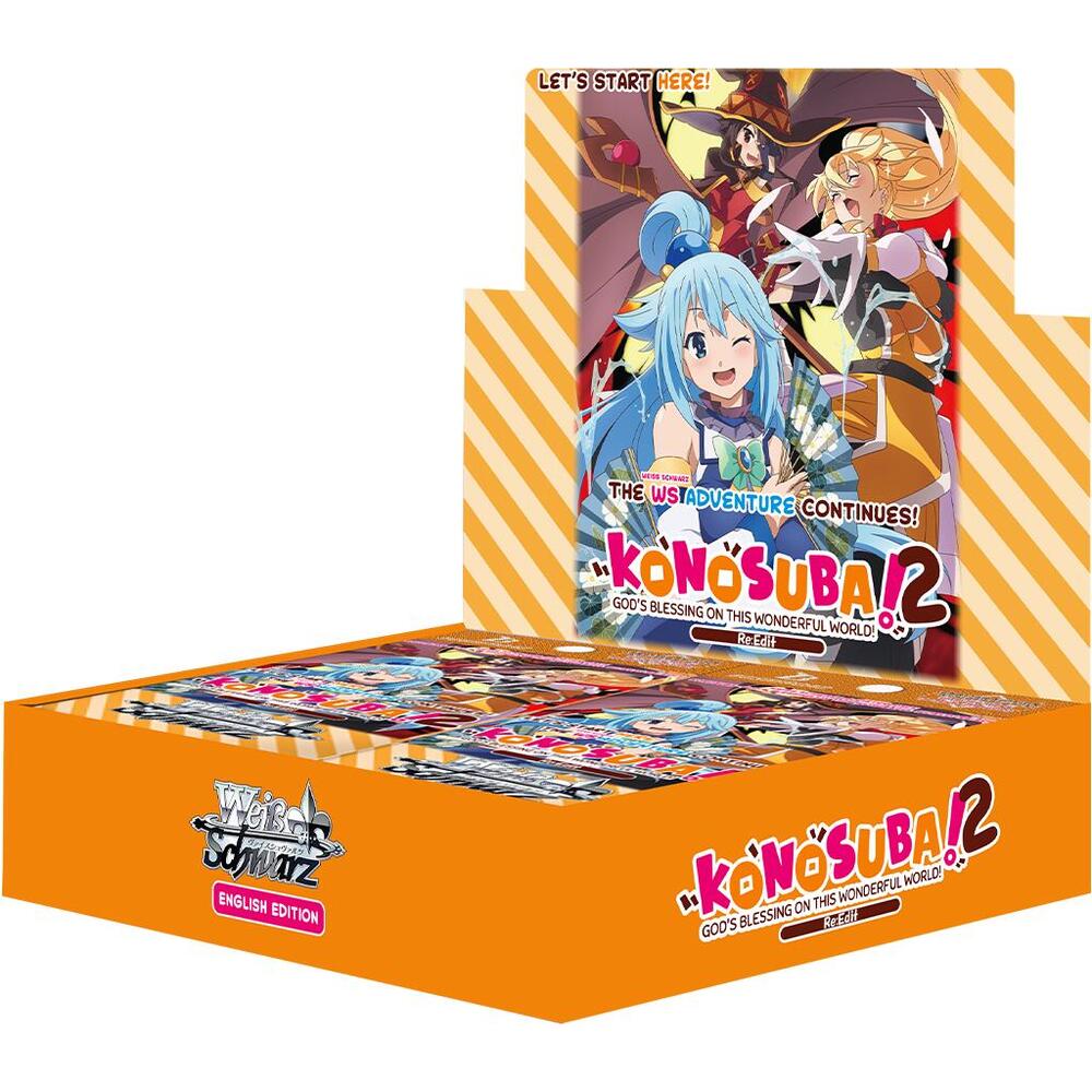 KONOSUBA Gods Blessing on this wonderful world ReEdit Booster Box KONOSUBA -God’s blessing on this wonderful world! Re:Edit Card