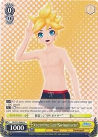 Kagamine LenSwimshorts PD/S22-E009 U Hatsune Miku -Project DIVA- f Card