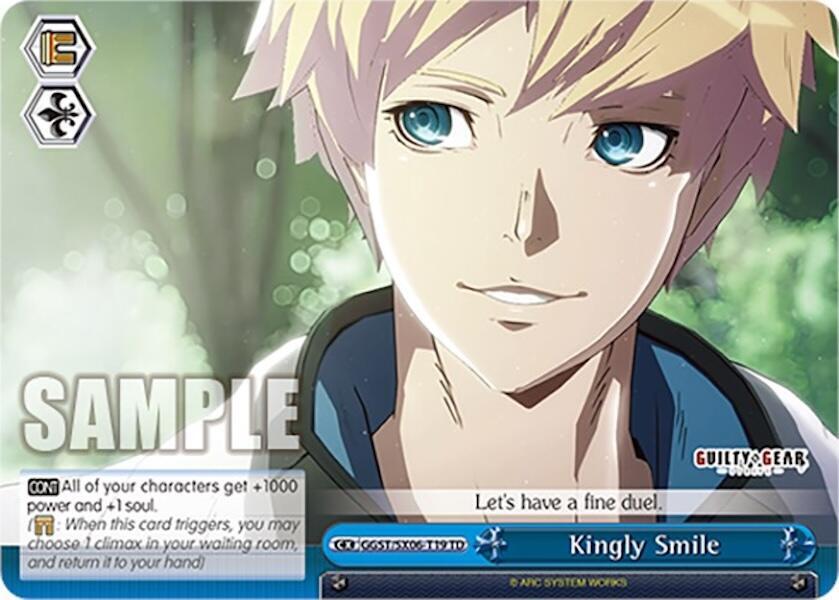 Kingly Smile GGST/SX06-T19 TD Guilty Gear -Strive- Card