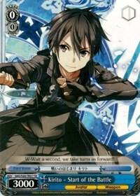 Kirito Start of the Battle TD SAO/S20-TE07 TD Sword Art Online Card