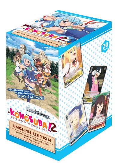 KonoSuba 2 Booster Box  KonoSuba 2 Card