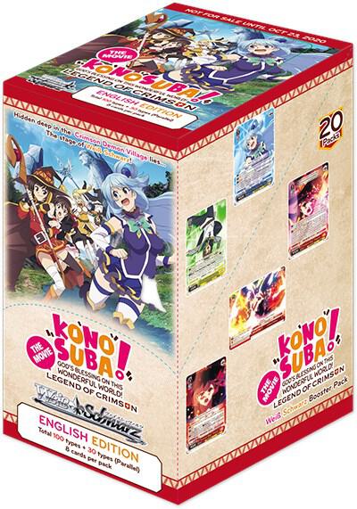 KonoSuba The Movie Legend of Crimson Booster Box KonoSuba The Movie: Legend of Crimson Card
