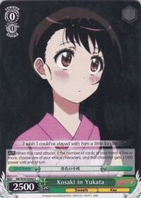 Kosaki in Yukata NK/W30-E040 C NISEKOI -False Love- Card
