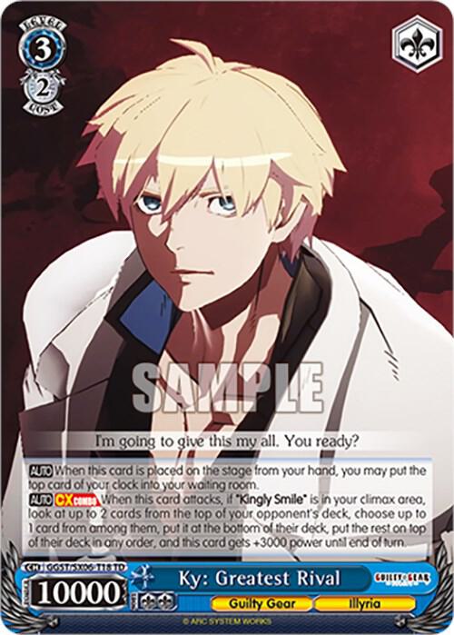Ky Greatest Rival GGST/SX06-T18 TD Guilty Gear -Strive- Card