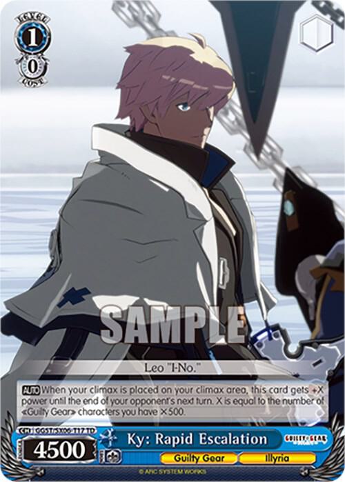 Ky Rapid Escalation GGST/SX06-T17 TD Guilty Gear -Strive- Card