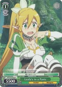 Leafas in a Panic SAO/S20-E039 C Sword Art Online Card