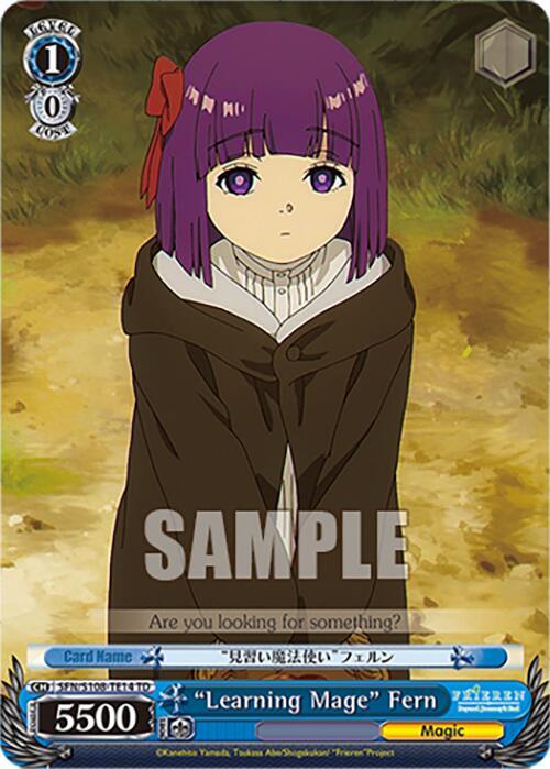 Learning Mage Fern SFN/S108-TE14 TD Frieren: Beyond Journey’s End Card