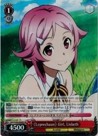 Leprechaun Girl Lisbeth SR SAO/S26-E044S SR Sword Art Online Vol.2 Card