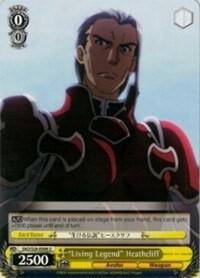 Living Legend Heathcliff SAO/S26-E008 U Sword Art Online Vol.2 Card