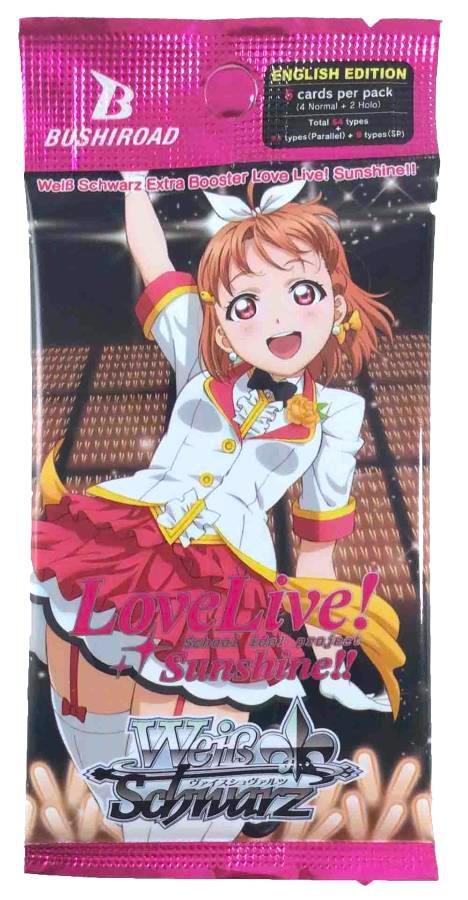Love Live Sunshine Extra Booster Pack Love Live! Sunshine!! Extra Booster Card