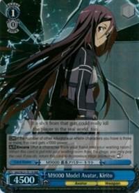 M9000 Model Avatar Kirito RRR SAO/SE23-TE11R RRR Sword Art Online II Card