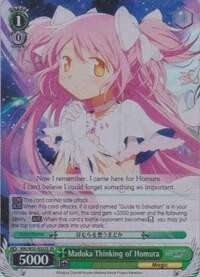 Madoka Thinking of Homura SR MM/W35-E032S SR Puella Magi Madoka Magica the Movie -Rebellion- Card