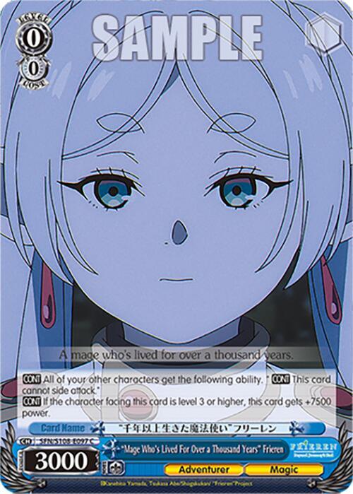 Mage Whos Lived For Over a Thousand Years Frieren SFN/S108-E097 C Frieren: Beyond Journey’s End Card