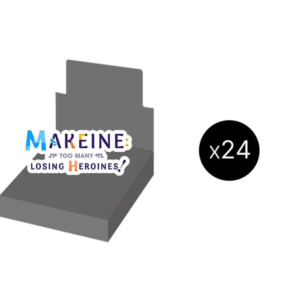 Makeine Too Many Losing Heroines Booster Box Case  Makeine: Too Many Losing Heroines! Card