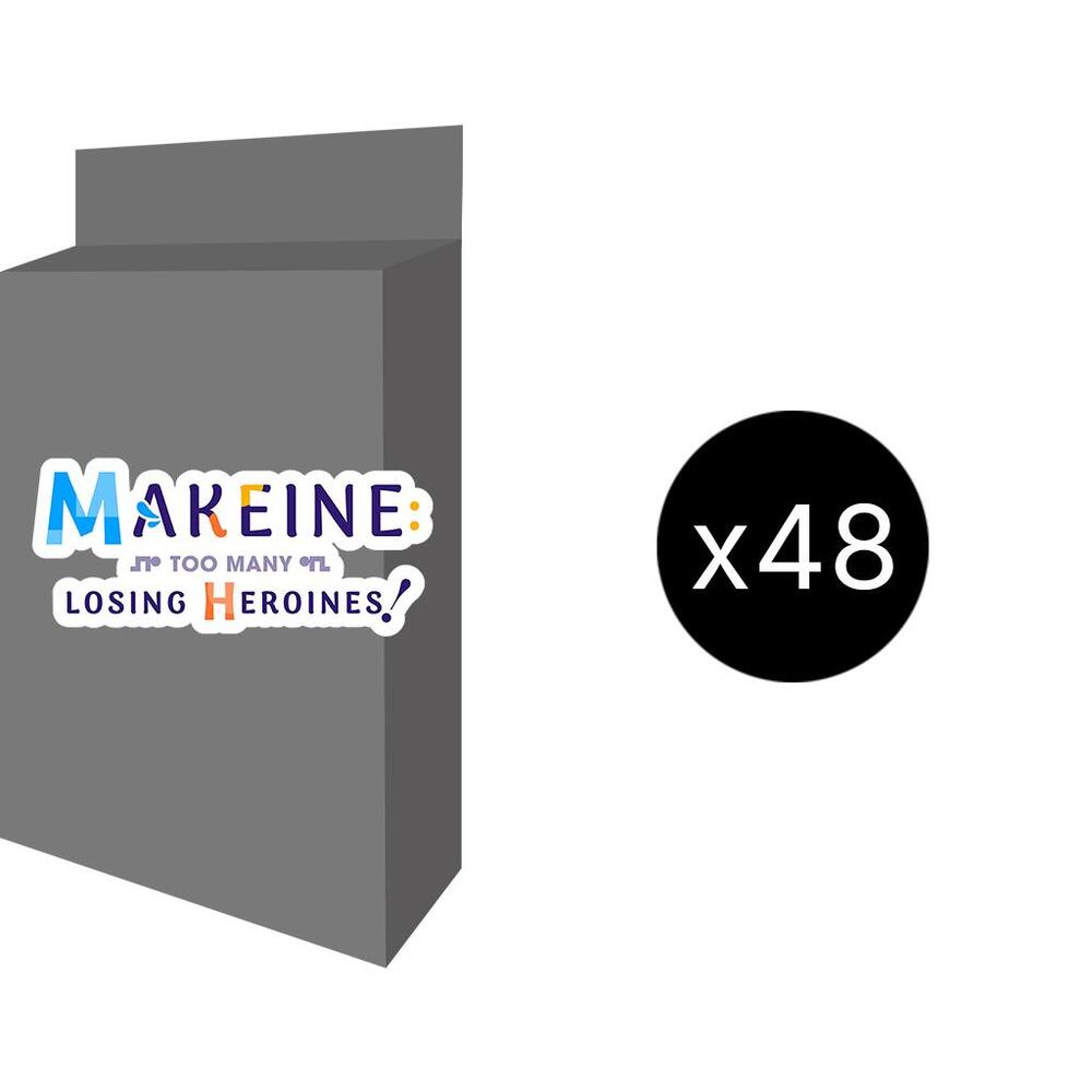 Makeine Too Many Losing Heroines Trial Deckplus Display Case  Makeine: Too Many Losing Heroines! Card
