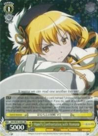 Mamis Confrontation with Homura MM/W35-E001 RR Puella Magi Madoka Magica the Movie -Rebellion- Card