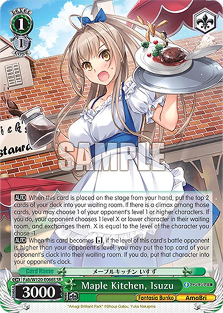 Maple Kitchen Isuzu SR Fab/W120-E066S SR Fujimi Fantasia Bunko Vol.2 Card