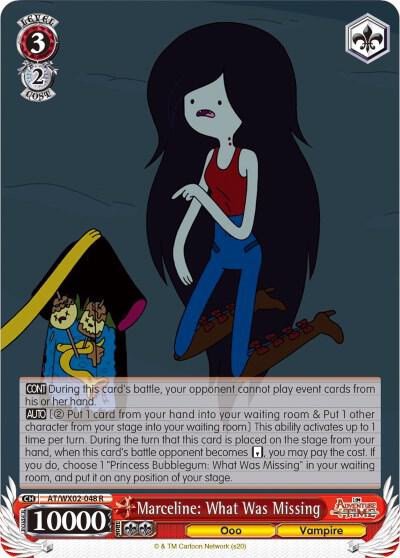 Marceline What Was Missing AT/WX02-048 R Adventure Time Card