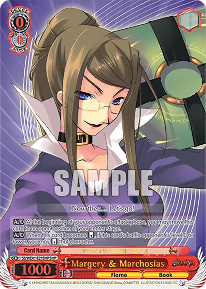 Margery and Marchosias SHP SS/WE41-E21SHP SHP Shakugan no Shana Premium Booster Card