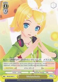 Melancholic PD/S22-E021 C Hatsune Miku -Project DIVA- f Card